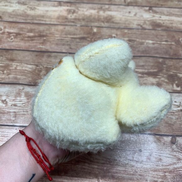 Antique/Vintage Bunny Rabbit Toy Pink Eyes Stuffed Musical Wind Up - Picture 6 of 10